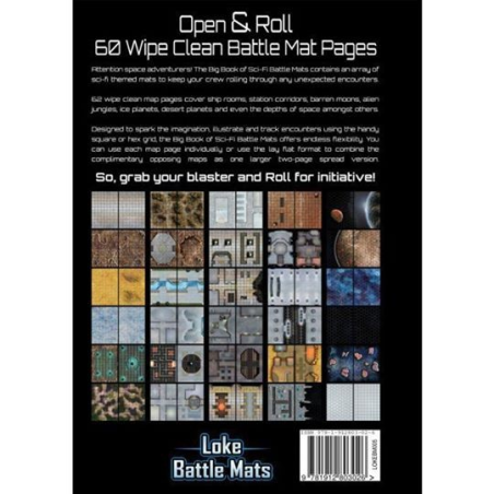 Livre plateau de jeu : Sci-Fi Battle Mats (A3)