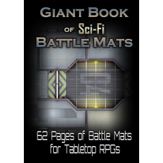 Livre plateau de jeu : Sci-Fi Battle Mats (A3)