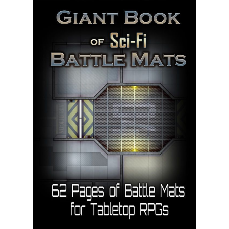 Livre plateau de jeu : Sci-Fi Battle Mats (A3)