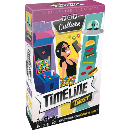 Votre Jeu Timeline Twist - Pop Culture - Jeux de société à Lille : THYLGAMES