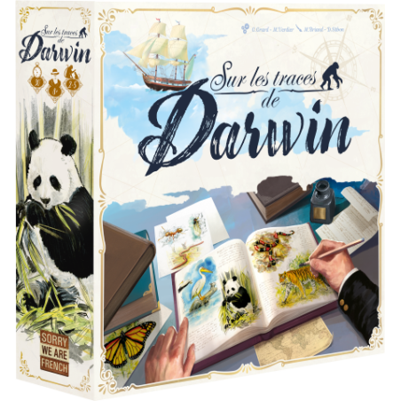 Votre Jeu Sur les traces de Darwin - Jeux de société à Lille : THYLGAMES