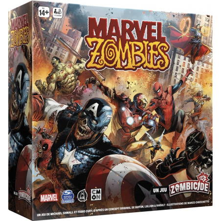 Votre Jeu Marvel Zombies (Undead Avengers) - Jeux de société à Lille : THYLGAMES