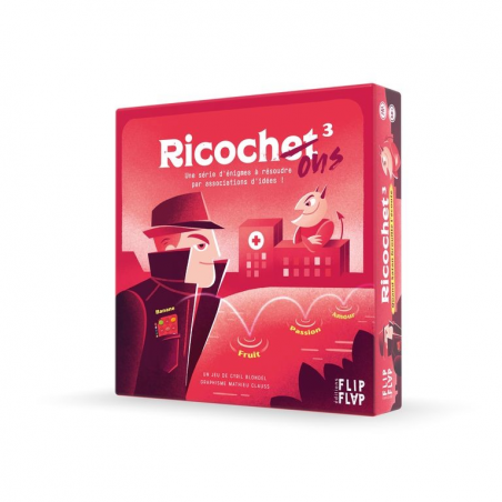 Votre Jeu RICOCHET 3 (Ricochons) : Quand Satan brouille l'écoute - Jeux de société à Lille : THYLGAMES