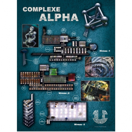 Le Club - Plan du QG Alpha