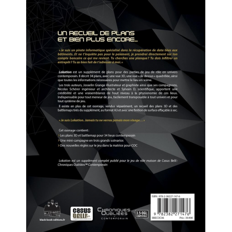 Chroniques oubliées - Cont: Lokation