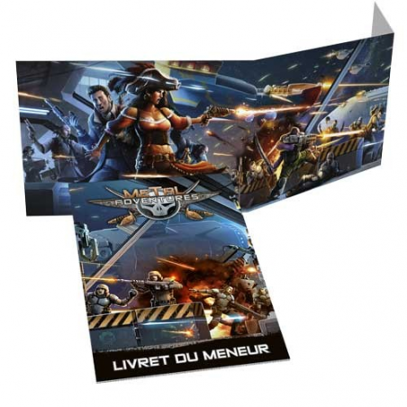 Votre Jeu Metal Adventures - Ecran du Meneur - Jeux de Rôle à Lille : THYLGAMES