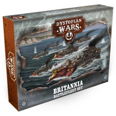 Votre Jeu Dystopian Wars: Britannia Battlefleet Set - Jeux de société à Lille : THYLGAMES