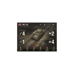 World of tanks, le jeu de figurines - M3 LEE