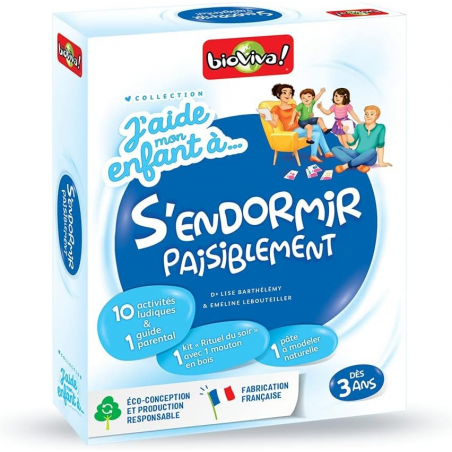 Votre Jeu J'aide mon enfant à S'endormir paisiblement - Jeux de société à Lille : THYLGAMES