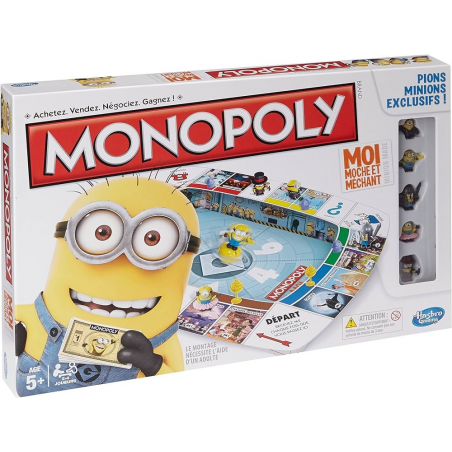 Votre Jeu Monopoly - Minions Moi Moche et Méchant - Jeux de société à Lille : THYLGAMES