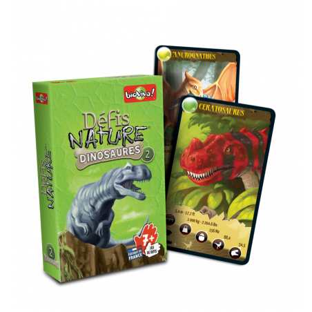 Votre Jeu Défis Nature - Dinosaures 2 Vert - Jeux de société à Lille : THYLGAMES
