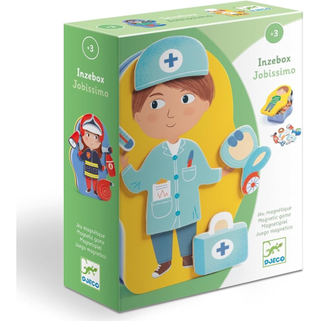 Votre Jeu MAGNETIQUE BOIS INZEBOX - Jobissimo  - Jeux de société à Lille : THYLGAMES