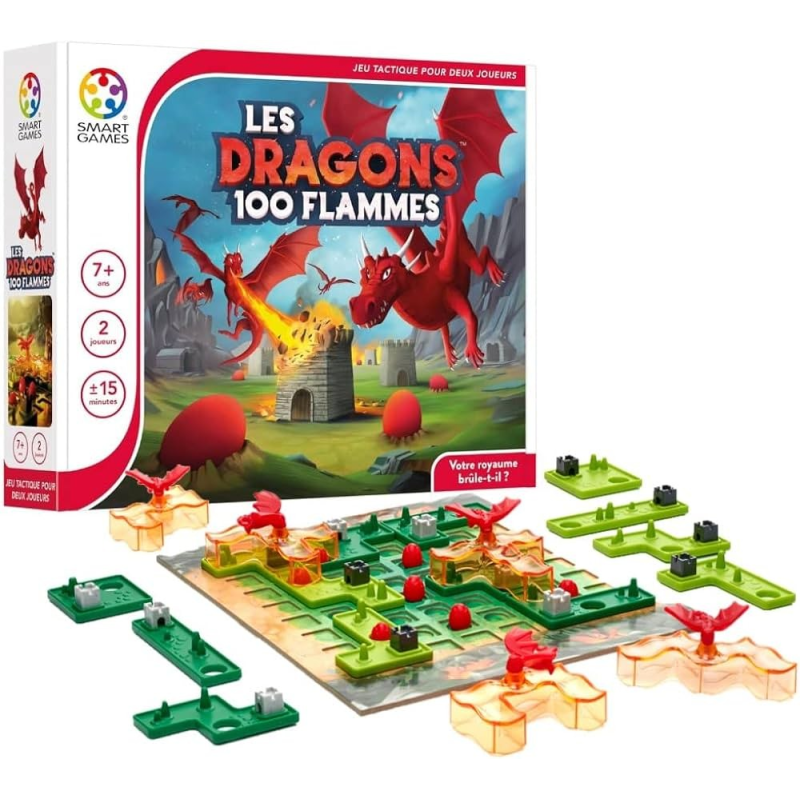 Les dragons 100 flammes Les dragons 100 flammes