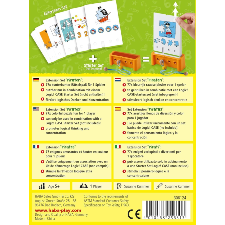 Logic Case extension - pirates - 5+