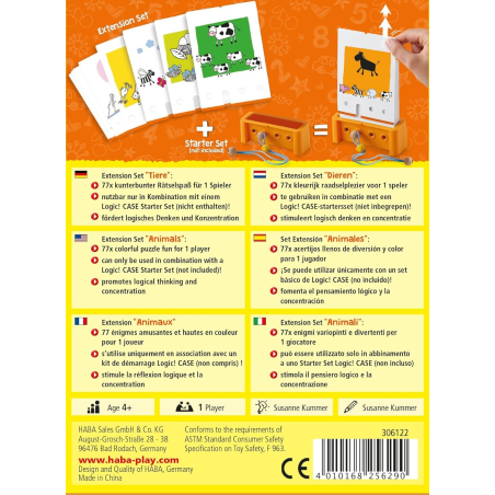 Logic Case extension - animaux - 4+