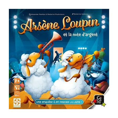 Votre Jeu Arsène Loupin et la note d'argent - Jeux de société à Lille : THYLGAMES