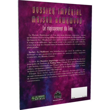 Fading Suns - Dossier Impérial : Maison Hawkwood