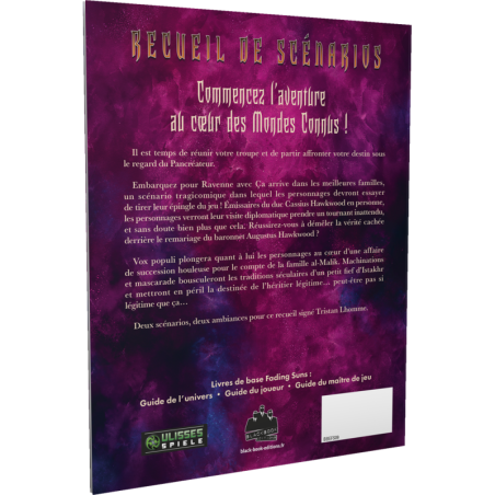 Fading Suns - Scénarios de Tristan Lhomme