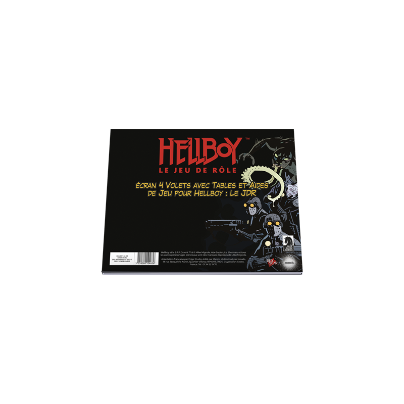 Hellboy JdR : Ecran de MJ
