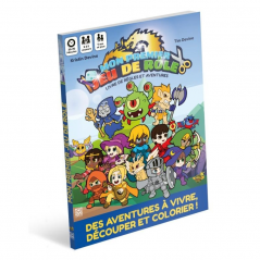 Votre Jeu MON PREMIER JEU DE ROLE Une aventure à colorier - Livre de règles à Lille - THYLGAMES