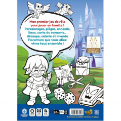 MON PREMIER JEU DE ROLE Une aventure à colorier - Livre de règles