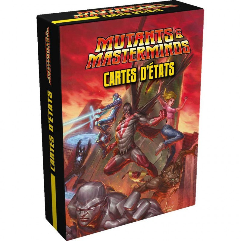 Mutants & Masterminds : Cartes d'état Mutants & Masterminds : Cartes d'état