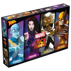 Dice Throne Marvel: Iceberg, Psylocke, Tornade, Wolverine
