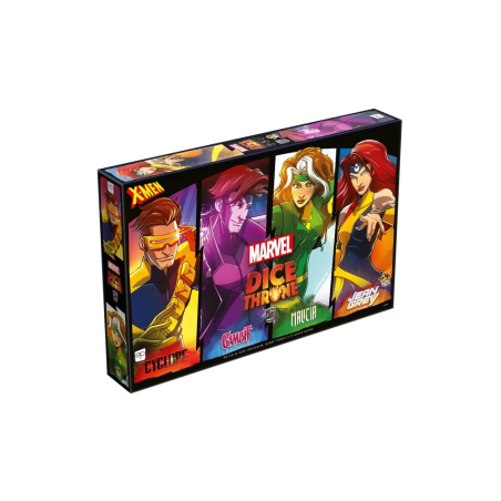 Dice Throne Marvel: Cyclope, Gambit, Malicia, Jean Grey