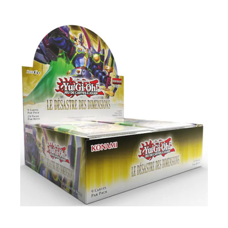 Votre Jeu de cartes Yu-Gi-Oh! JCC - Le Désastre des Dimensions - Display - Jeux de société à Lille : THYLGAMES