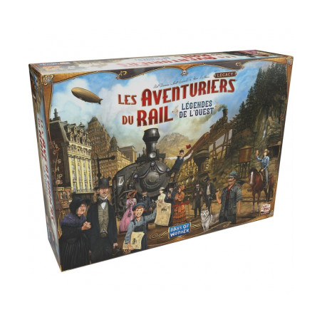 Les Aventuriers du Rail Legacy: Légendes de l’Ouest