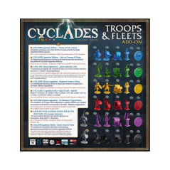 Cyclades - Legendary Edition: Troupes et Flottes